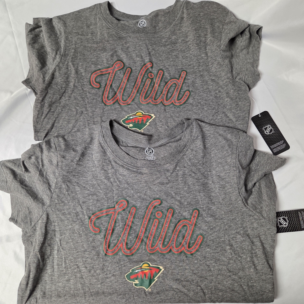NHL Gray‎ Wild Short Sleeve Tee